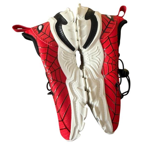 NWOT BRONAX Spider Man Inspired Slip On Lightweight Boys Sneakers-Size29 US 11.5 - Picture 7 of 8